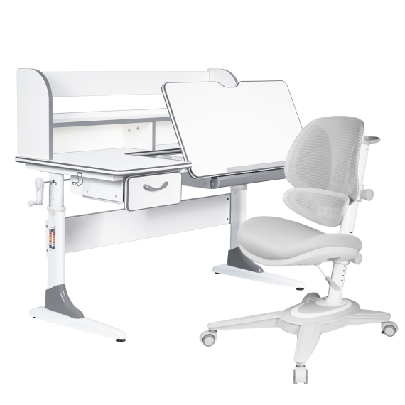 комплект anatomica study-120 lux парта + кресло + надстройка + органайзер + ящик Anatomica Study-120 Lux Set